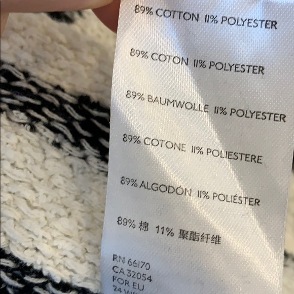 NWT Free People Bardot Striped Sweater - Picture 7 of 8